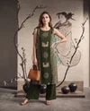 K 1204 By Naisha Vatican Discharge Printed Fancy Kurti With Bottom 